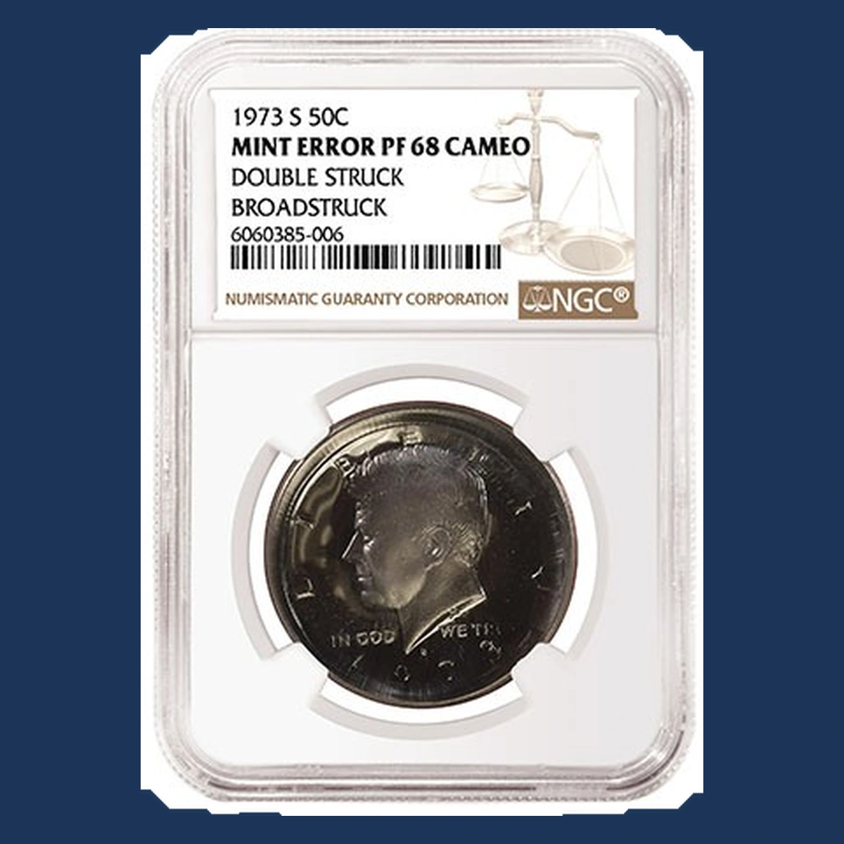 1973 Kennedy Half Dollar: Broadstrike