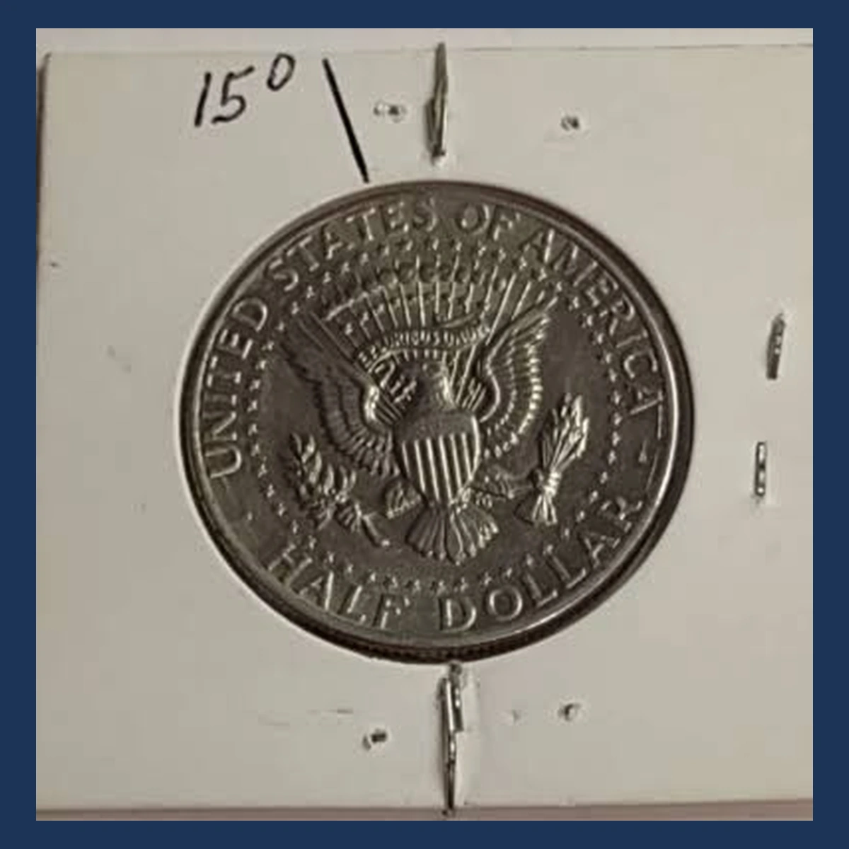 1973 Kennedy Half Dollar: Rotated Dies