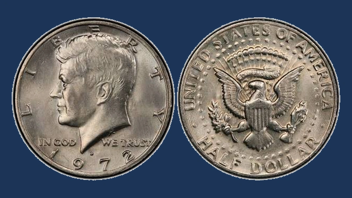 1972 Kennedy Half Dollar: Missing FG Initials