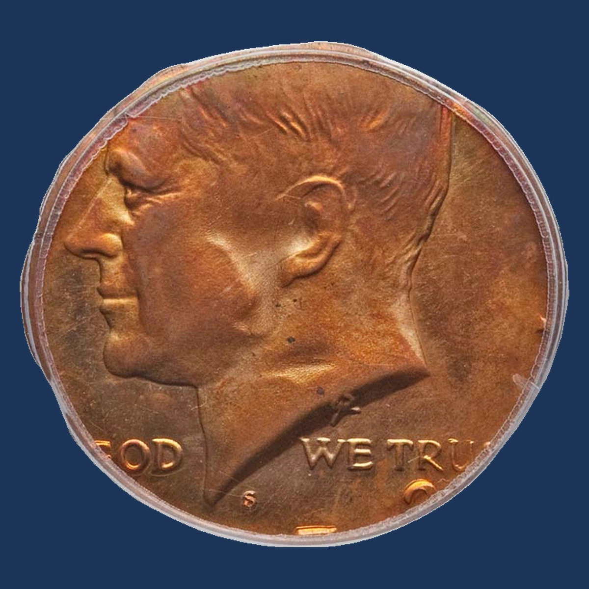 1972 Kennedy Half Dollar: Struck on a Cent Planchet