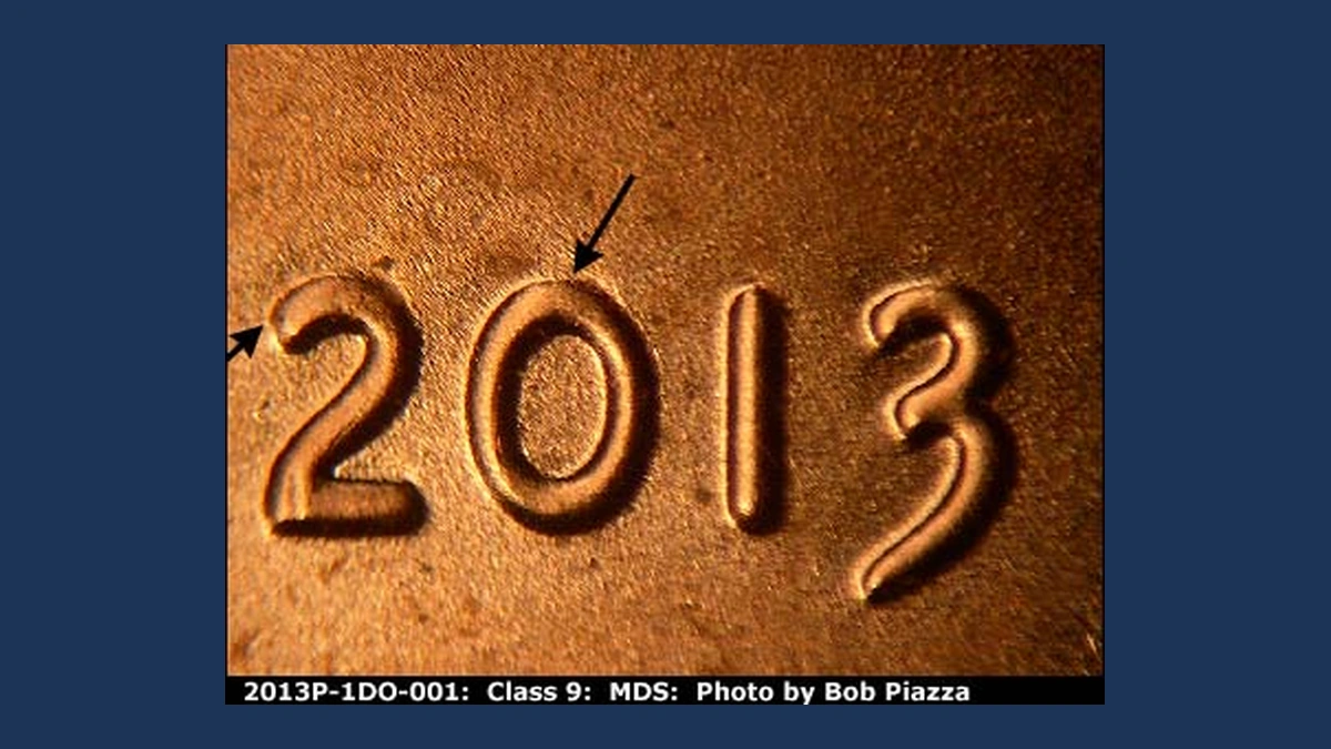 2013 Lincoln Penny: Doubled Die