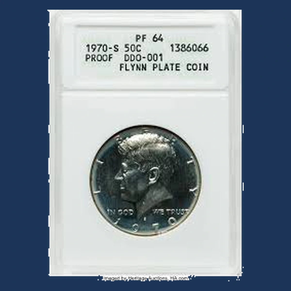 1970 Kennedy Half Dollar: Proof Doubled Die Obverse