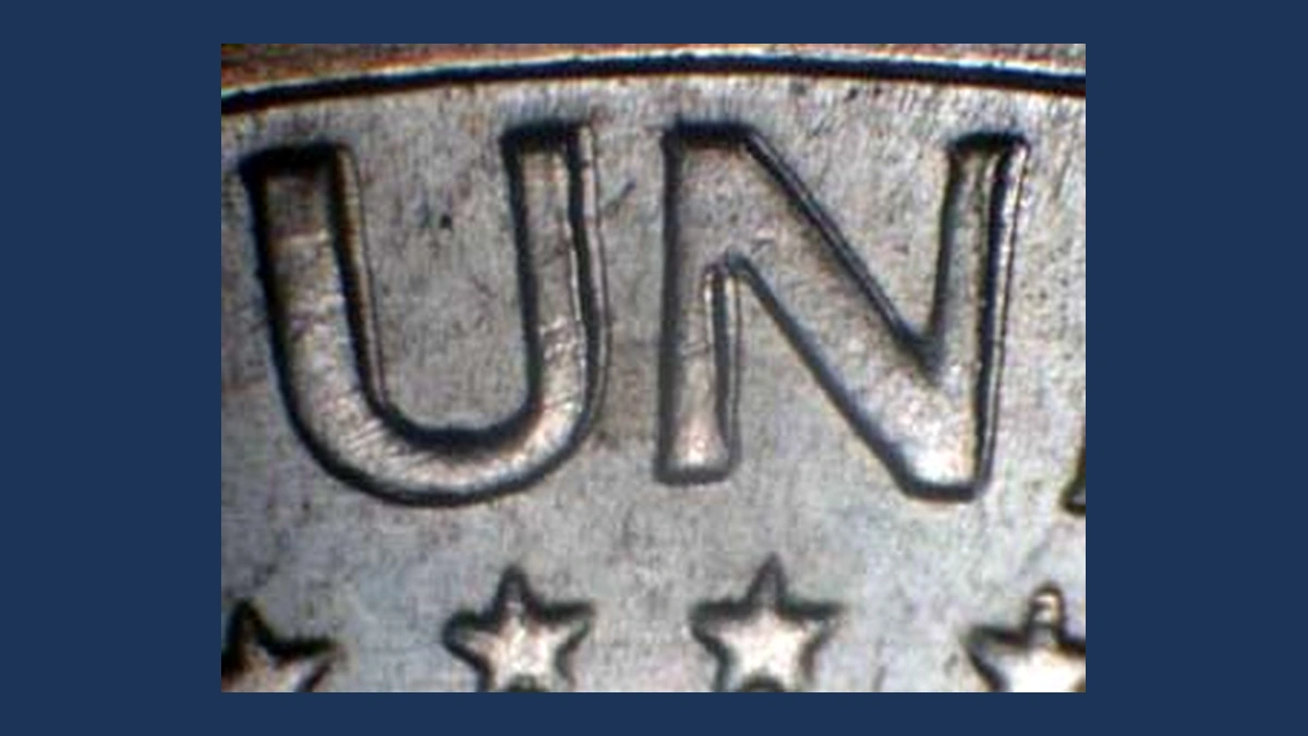 1968 Kennedy Half Dollar: Doubled Die Reverse
