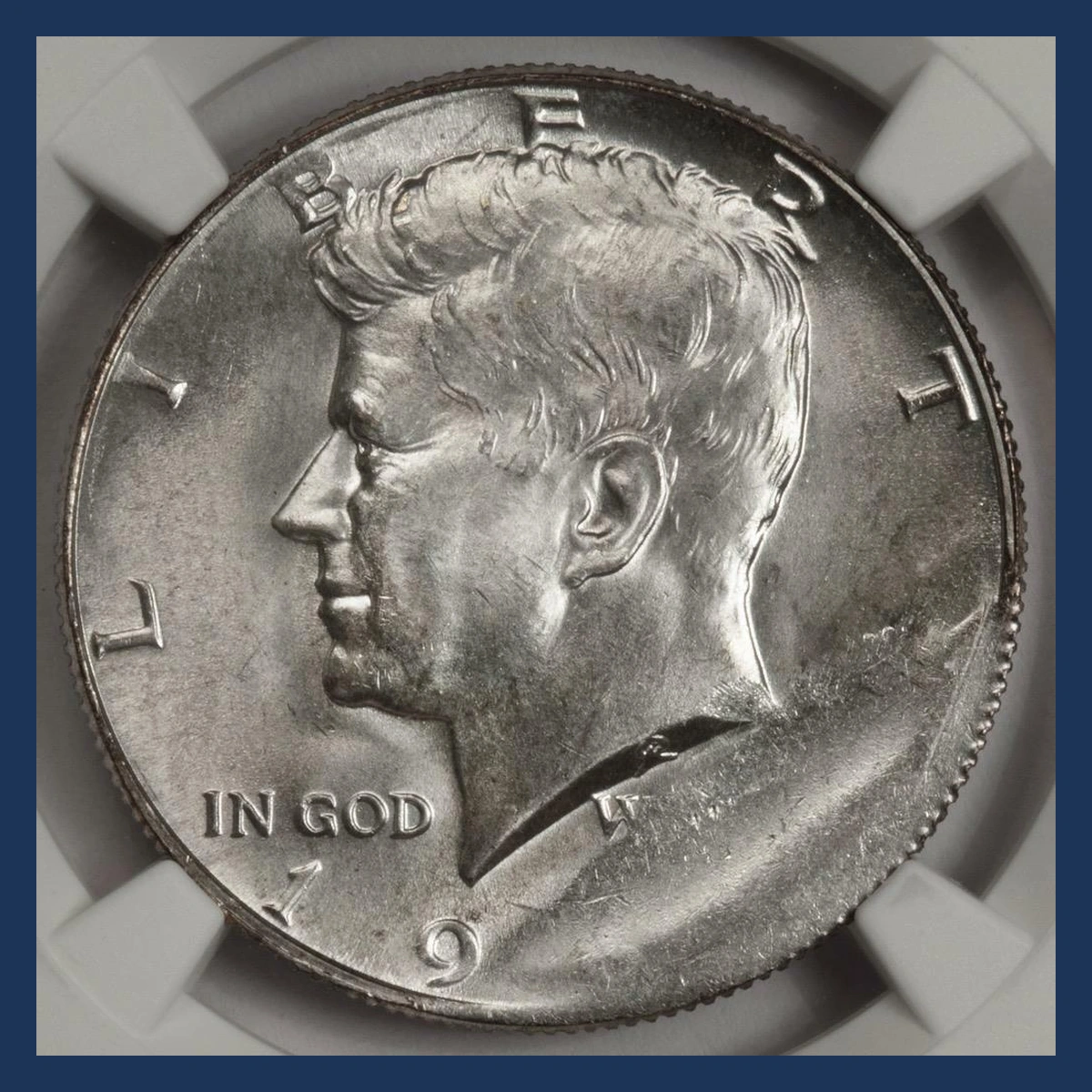 1964 Kennedy Half Dollar: Planchet Flaw