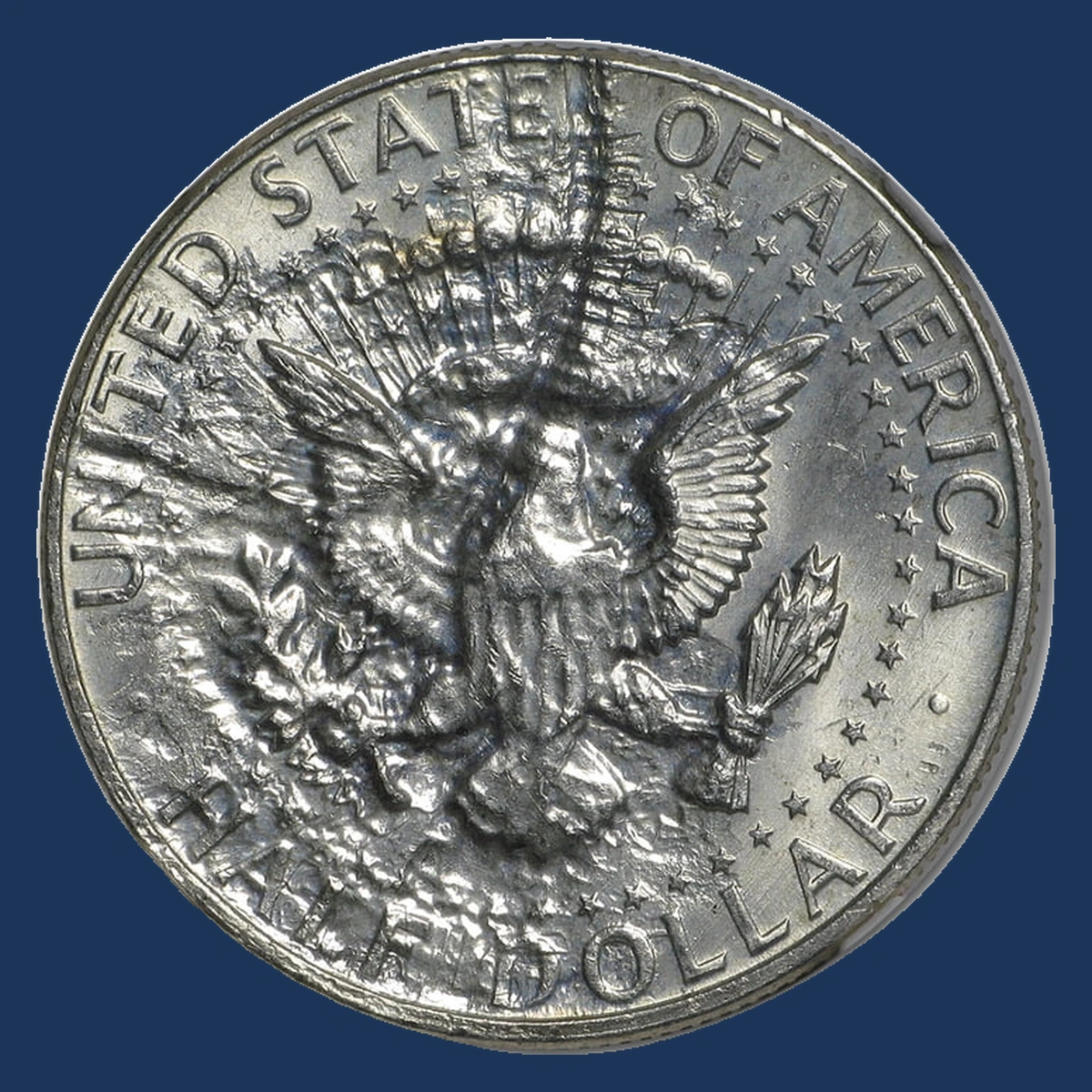 1964 Kennedy Half Dollar: Strike-Through