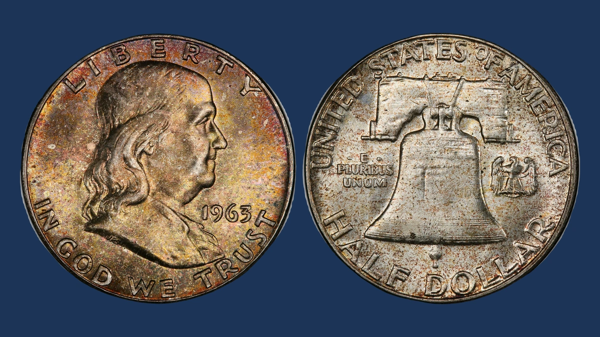 1963 Franklin Half Dollar: Bugs Bunny Die Clash