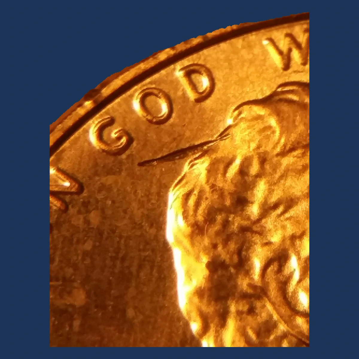 2011 Lincoln Penny: Struck-Through Error