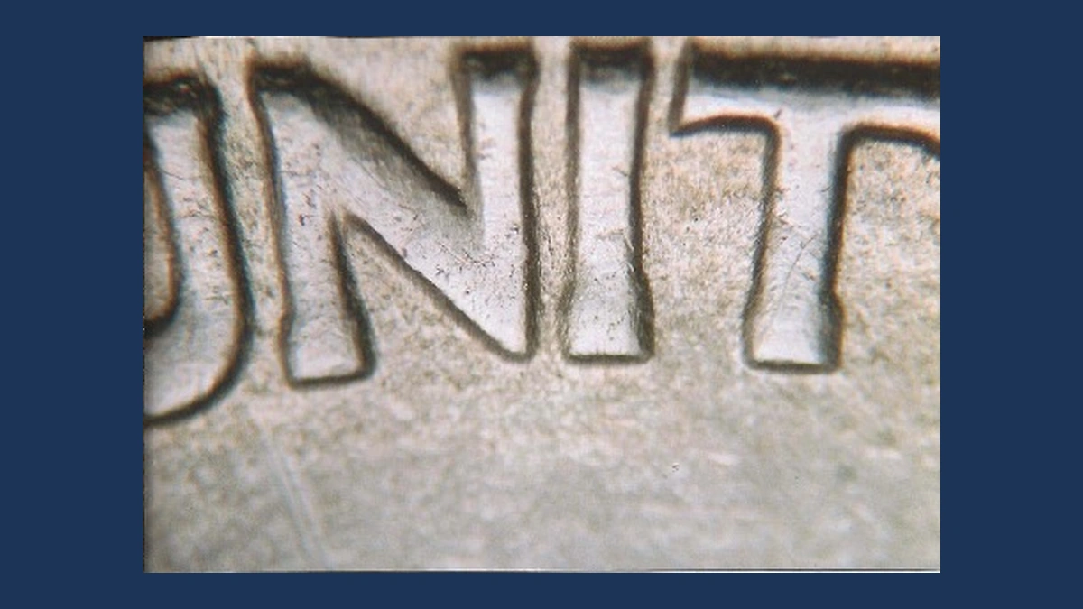 1944 Walking Liberty Half Dollar: Doubled Die Reverse