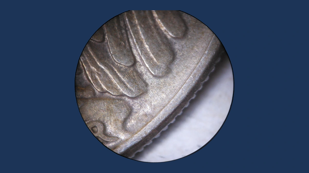 1944 Walking Liberty Half Dollar: Missing Design Detail