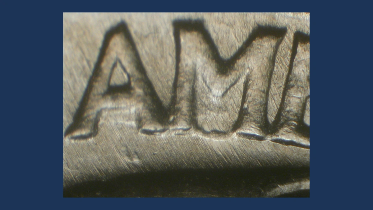1943 Walking Liberty Half Dollar: Die Clash