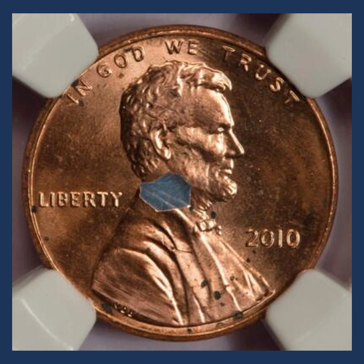 2010 Lincoln Penny: Struck-Through Error