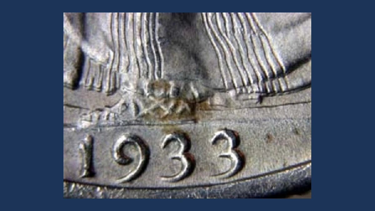 1933 Walking Liberty Half Dollar: Doubled Die Obverse